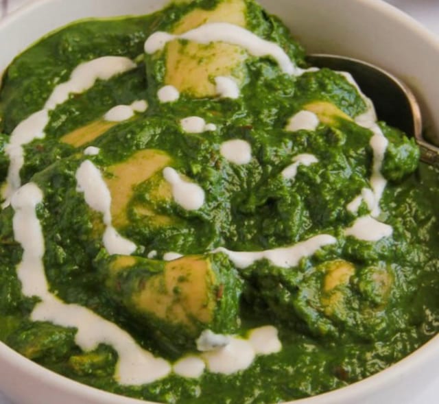 Chicken Saag.