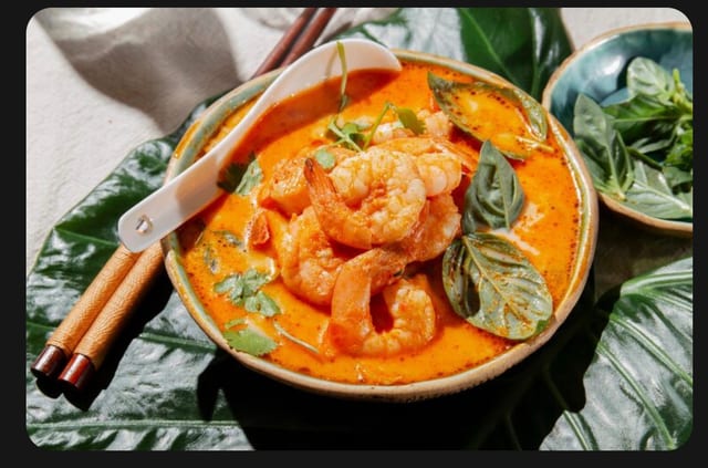 Shrimp Tikka Masala.