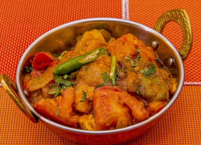 Karhai Lamb.