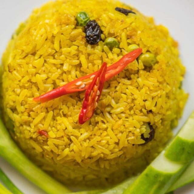 Peas Pulao.