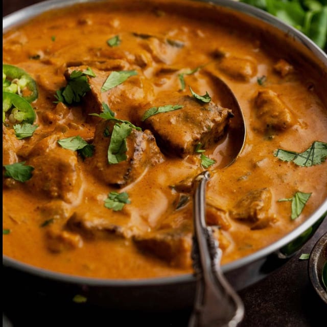 Lamb Tikka Masala.