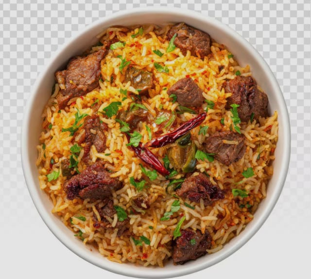 Lamb Biryani.