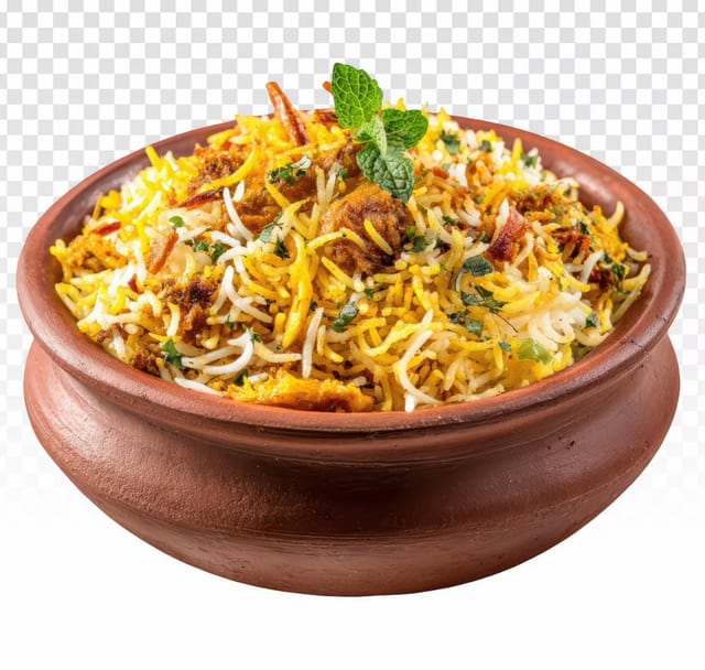 Fish Biryani.