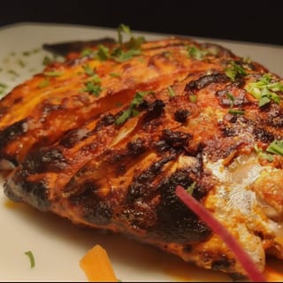 Tandoori Pampano Fish