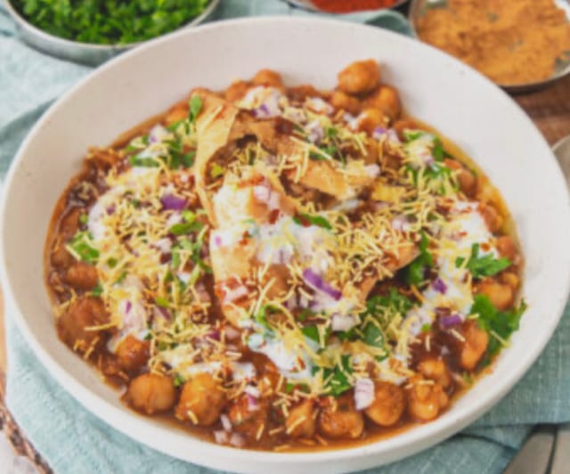 Samosa Chaat.