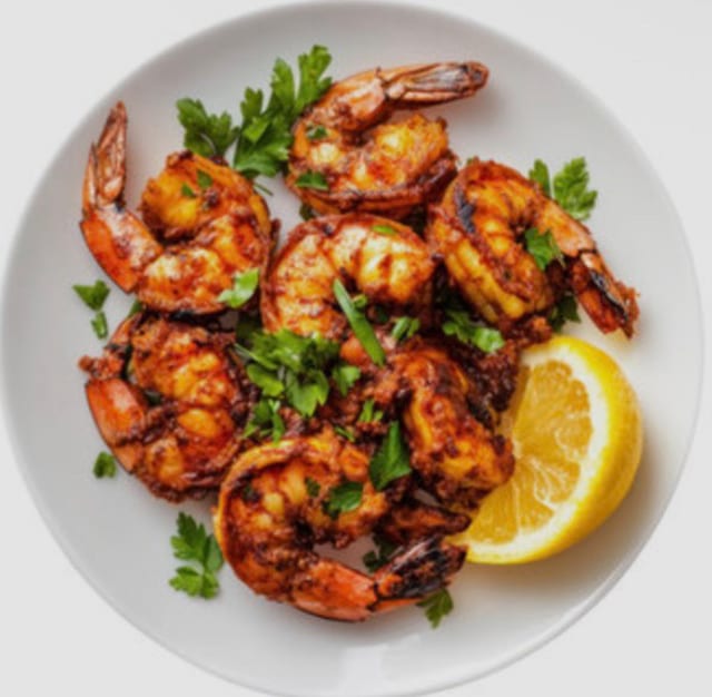 Tandoori Shrimp.