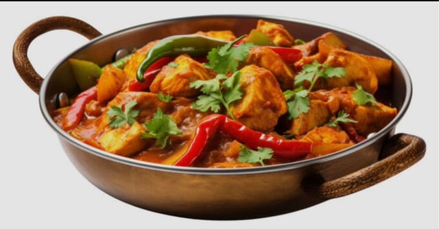 Chicken Jalfrezi.